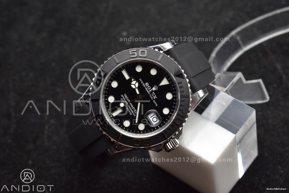 V3 1:1 226659 Weight) VS3235 flex 1213 WaterResistant Ceramic Bezel Yacht-Master Oyster Best Strap on (Gain VSF 42mm 3D Edition Black 1203